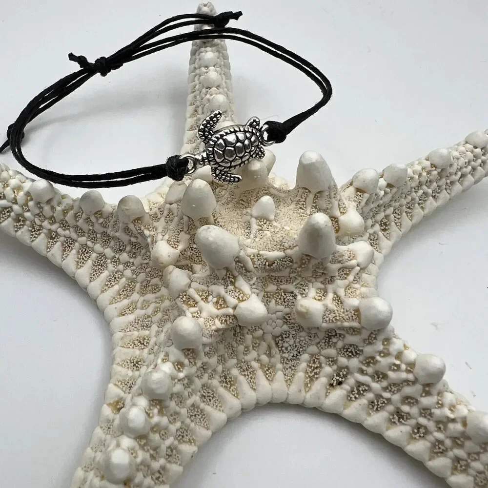 Jackie Gallagher Designs - Waxed Cord Beach Charm Bracelets - Picture 7 of 15